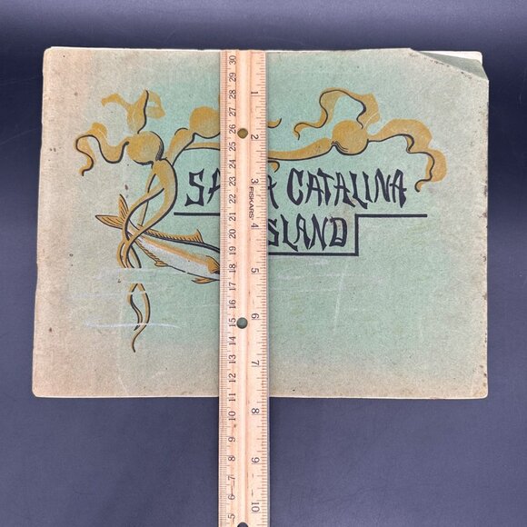 Antique 1905 Santa Catalina Island California Booklet Photographs Black White - Picture 16 of 16
